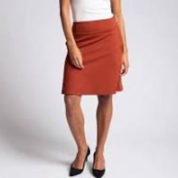 Betabrand Dresses & Skirts - Beta Brand Burnt Orange Skirt Size XL